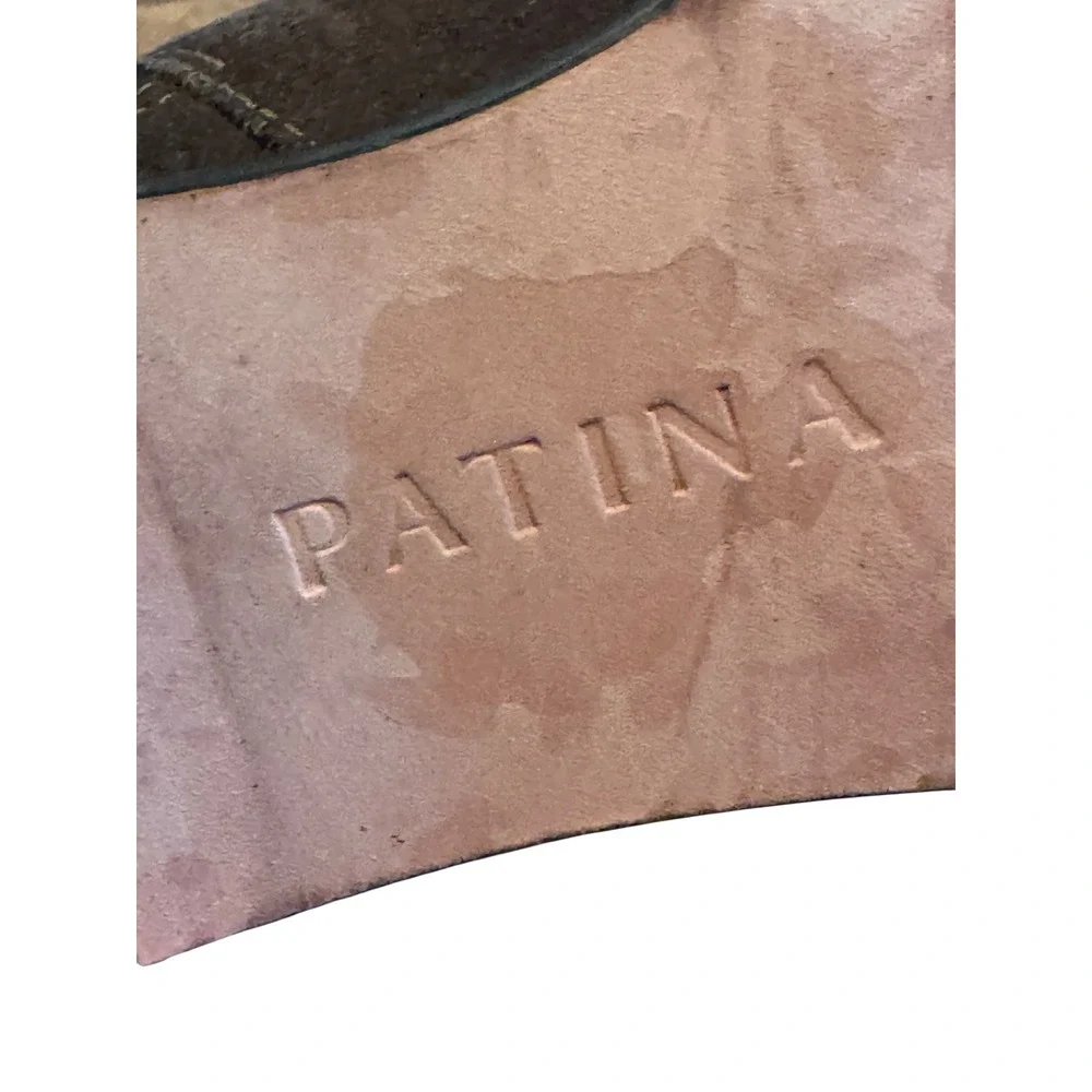 Patina ankle boots